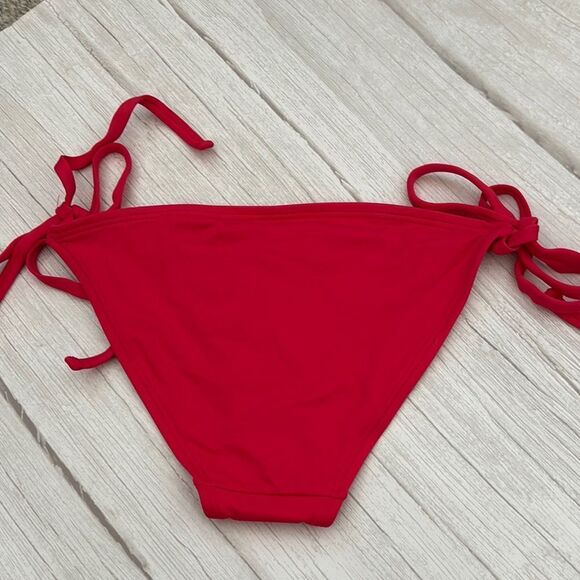NWT Frederick's Of Hollywood Cheeky Bikini Tie Waist Swim Bottom Size M - Picture 6 of 6